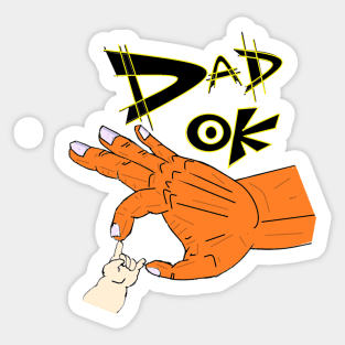 TABCxon #003 Dad Ok, Baby Sticker